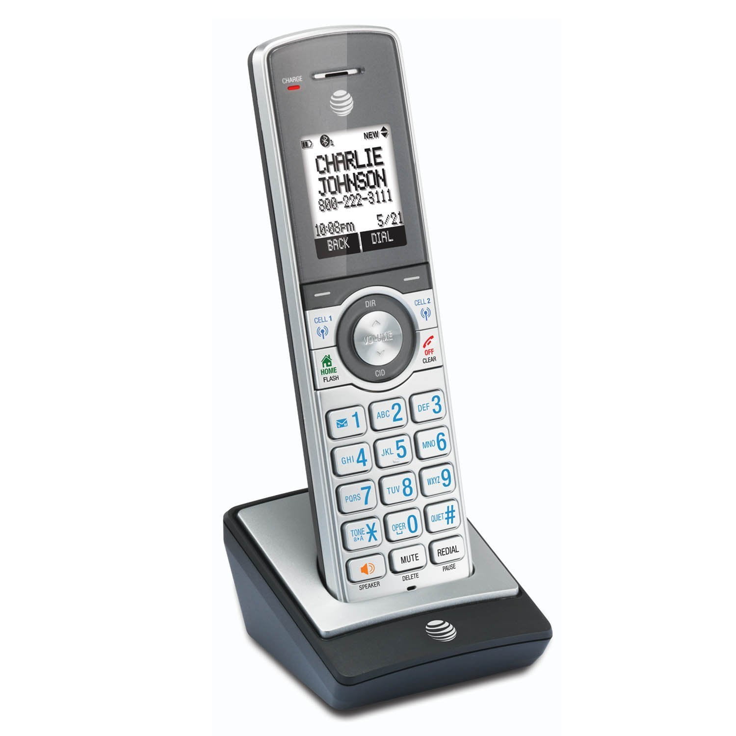 Phone Handset Cordless, Att Clp99006 Dect 6.0 Accessory Handset