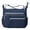 Dark Blue, variant on LQCrafK Handbags for Women Shoulder Handbag For Ladies Roomy Multiple Pockets Bag Crossbody Purse Fashion Tote Top Handle Satchel