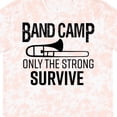 thumbnail image 4 of Inktastic Band Camp Only the Strong Survive Trombone T-Shirt, 4 of 5