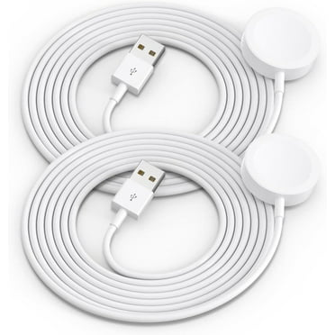 2 Packs for Apple Watch Charger Magnetic Fast Charging Cable [Portable] Magnetic Wireless Charging Compatible with iWatch Series Ultra/10/9/8/7/6/SE/5/4/3/2 - [3.3FT]