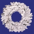 thumbnail image 1 of 36" Heavily Flocked Alaskan Artificial Christmas Wreath - Unlit, 1 of 2