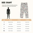 thumbnail image 3 of Pofeuu Christmas Elements Print Women's Fashion Pajama Pants with Pockets Comfy Drawstring Sleep Lounge Bottoms-Small, 3 of 6