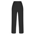 thumbnail image 4 of REALiKUN Dressy Pants for Women Casual Suit Pants High Waist Straight Leg Trouser Slim Fit Office Work Slacks, 4 of 6