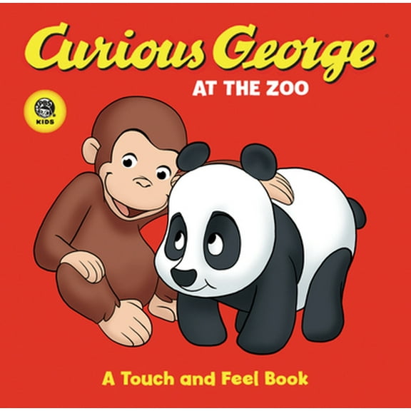 Pre-Owned Curious George at the Zoo Touch-And-Feel (Board book) 0618800425 9780618800421