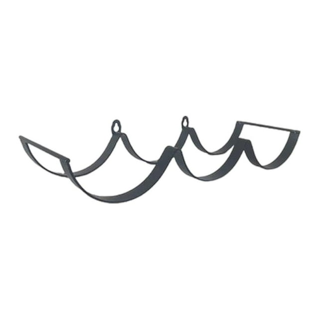 Soporte de hierro para rollos de papel higiénico, organizador, cesta para pañuelos, para montaje en pared o gratis Negro