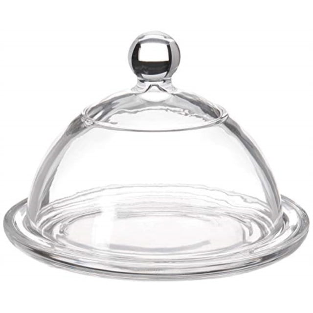 Serving Odds & Ends Dining & Serving Small Clear Glass Butter Bell