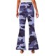 thumbnail image 4 of Pantalones largos con estampado de camuflaje para niñas, forro polar cálido, leggings casuales ligeramente acampanados, traje para niñas de 5 a 16 años., 4 of 6