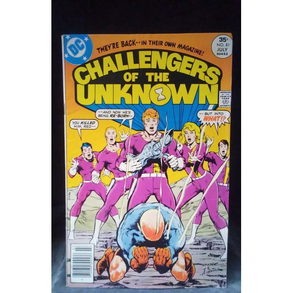 Pre-Owned Challengers of the Unknown #81 1977 DC Comics Comic Book