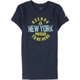 thumbnail image 1 of Reebok Womens New York Proud To Be Here Graphic T-Shirt navy L, 1 of 2