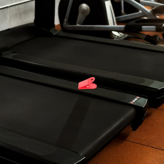 OUNONA Treadmill Safety Clamp Red Plastic Strong Replacement 6Pcs