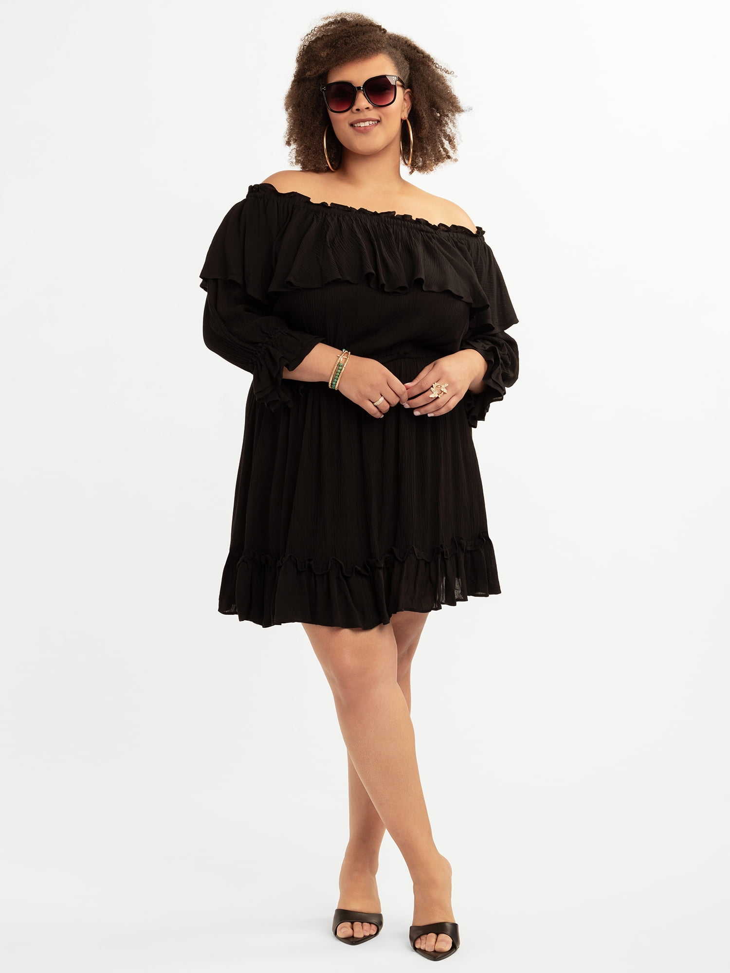 Jessica Simpson Women's Plus Madalyn Dress, Sizes 0X-4X