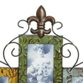 thumbnail image 4 of DecMode 4-Opening 4" x 6" Multi Colored Scroll Wall Photo Frame, 4 of 10