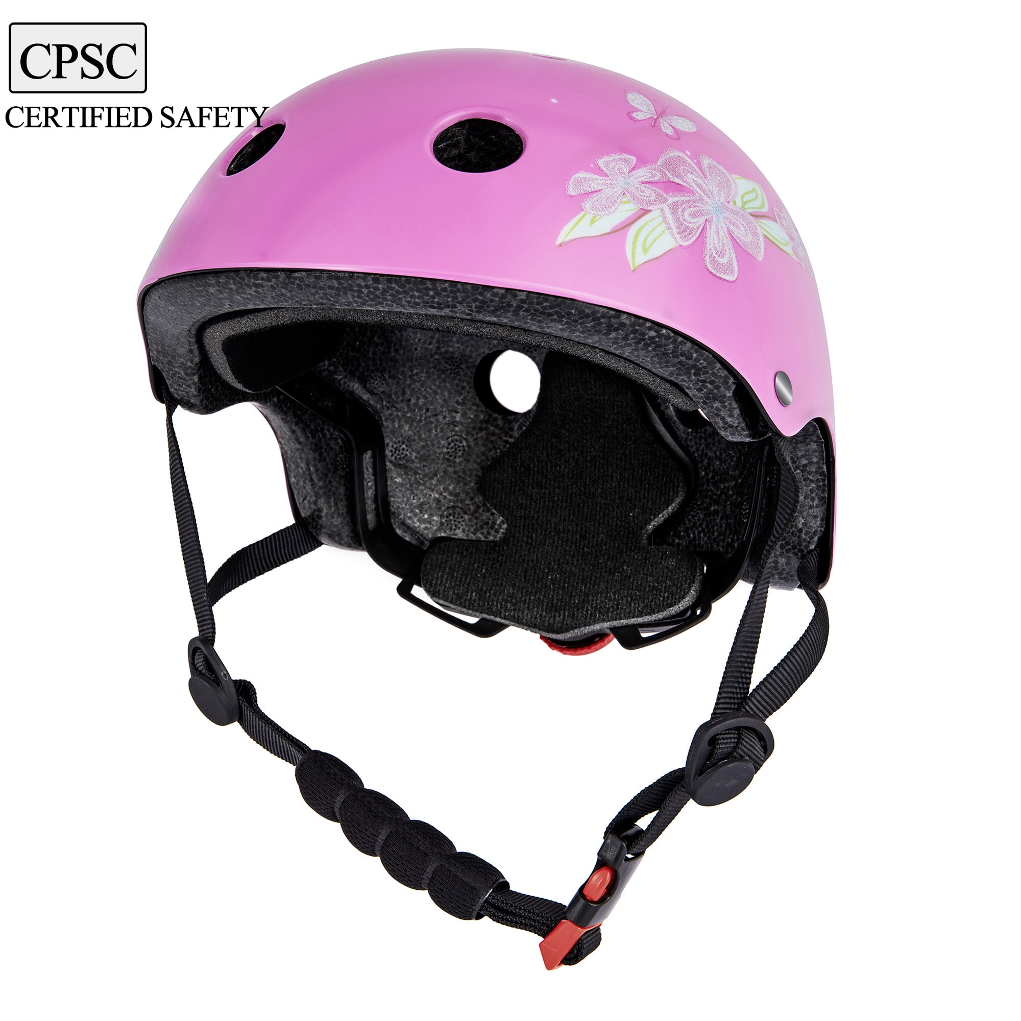 Skateboard Helmet Bike Helmet Sport Helmet for Kids Youth Adults Adjustable Bicycle Helmet for Skating Cycling Scooter for Boys Girls CPSC Certified 
