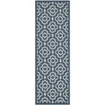 thumbnail image 1 of Safavieh Courtyard Navy Indoor Outdoor Rug - Runner 2'3" x 6'7", 1 of 5