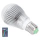thumbnail image 3 of Lámpara RGB E27 Bombilla RGBW que cambia de color de 5 W con control remoto para el hogar 85-265 V, 3 of 8
