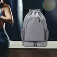 thumbnail image 6 of Vsenkes Tennis Backpack Large Capacity Portable Racquet Carrying Bag Sports Backpack Gray, 6 of 9