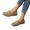 Khaki, variant on YOUYEDIAN Loafers for Women Square Toe Non Slip Fashion Deco Versatile Outdoor Flats Casual Slip On Sport Walking Shoes