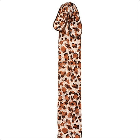 Tail Lycra Bag - LEOPARD TOUGH-1 WESTERN HORSE TACK GROOMING PRINTED LYCRA TAIL BAG