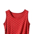 thumbnail image 4 of jjayotai Plus Size Tank Tops for Women Polka Dots Sleeveless Tops Crew Neck Shirts Summer Casual Basic Going out Tanks, 4 of 6