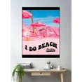 thumbnail image 2 of Barbie The Movie: I Do Beach Poster Wall Art, Modern Wall Decor For Living Room Bedroom, 16x24 UNFRAMED, 2 of 3