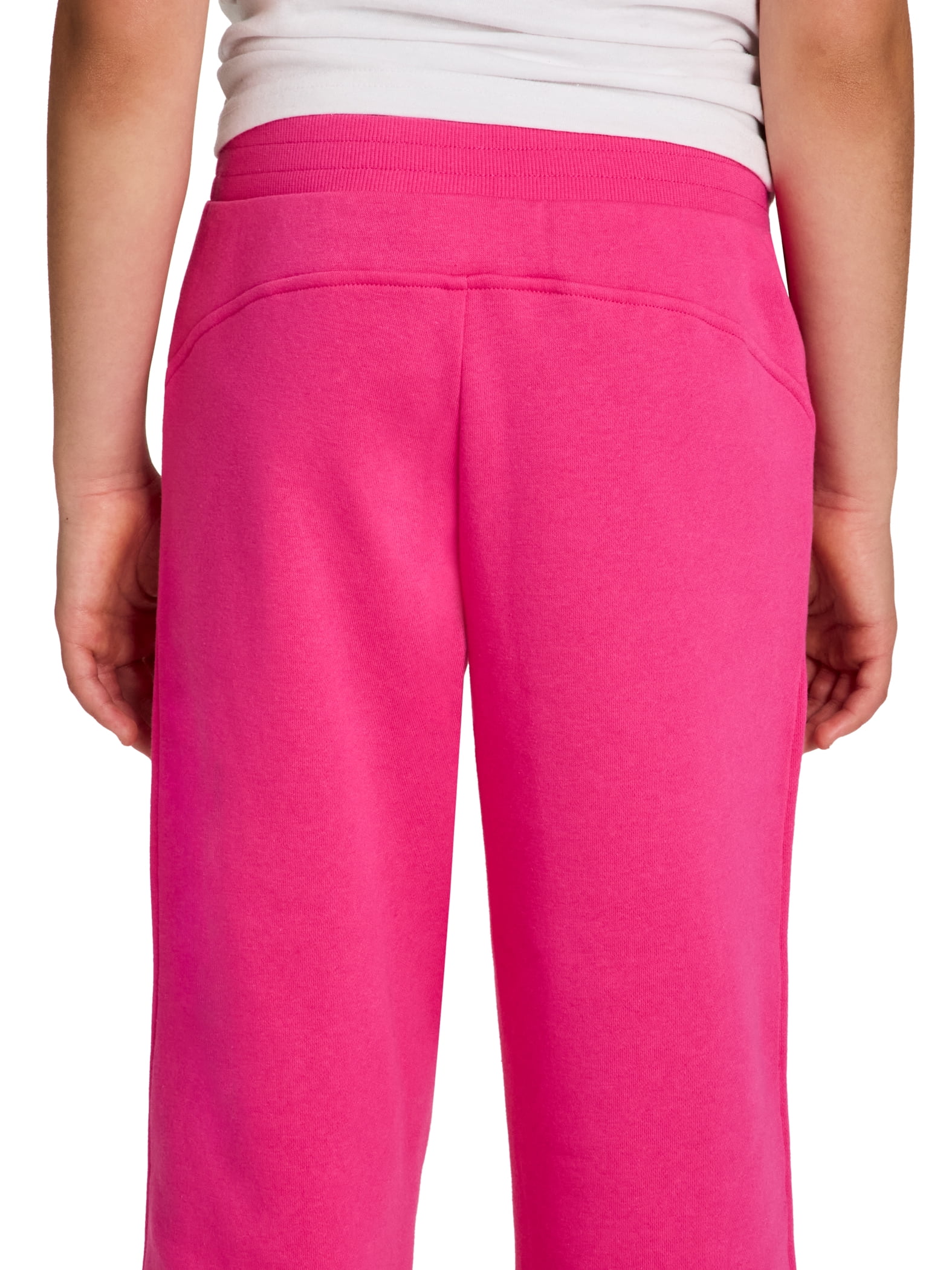 Reebok Girl's Game Day Fleece High Waisted Puddle Pant, Sizes 4-18