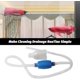 thumbnail image 5 of Sifón de limpieza para acuarios. La bomba de sifón de una mano para acuarios puede drenar y cambiar el agua en minutos (azul), 5 of 5