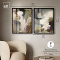 thumbnail image 5 of Muted Tones Harmony Pair Shadowbox Print Boho Wall Decor Set by Art Remedy, Black Frame, 24 x 30, 5 of 6