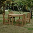 thumbnail image 2 of Windsor Classic Side Chair 5-Pieces Dining Table Set, 2 of 3