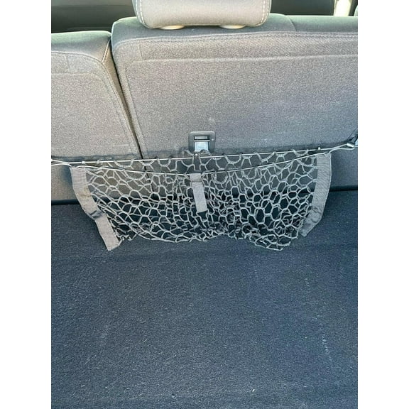EACCESSORIES EA Trunk Organizer Cargo Net for MAZDA CX-5 2013-2023 – Envelope Style Cargo Net for SUV – Premium Mesh Elastic Car Trunk Organizer Vehicle Carrier Storage – Compatible with MAZDA CX-5