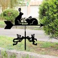 thumbnail image 2 of Stainless Steel Patio Weathervane Ornament - Weathervane Rabbit, 2 of 5