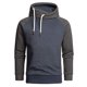 thumbnail image 1 of Sudadera con capucha de retazos de malla de manga larga de otoño e invierno para hombre, prendas de vestir, Tops Pompotops  oipoqjl17526, 1 of 3