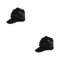thumbnail image 3 of Baohd Ears Protected In Style With Knitted Wool Hat Cold Days Warm Knitted Hats black 2Set, 3 of 6