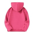 thumbnail image 4 of TBWNWG Girls Hoodies & Sweatshirts Pullover Warm Thickened Hooded Sweatshirt for Toddler and Big Kids Casual Outerwear,Size 9-10 Years, 4 of 9