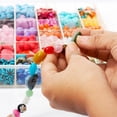 thumbnail image 2 of 3 Pack Bead Storage Organizer Box with 36 Grids and Removable Dividers - Plastic Container Tray for Craft, Jewelry and Earrings, 2 of 8