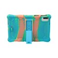 thumbnail image 4 of ELEHOLD Rugged Case for Samsung Galaxy Tab A8 10.5-inch 2022,X200 X205,Soft Silicone Case with Folding Kickstand Rubber Shell Shockproof Protective Cover,Colorful/Blue, 4 of 4