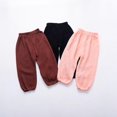 thumbnail image 3 of Baby Long Bloomers Soft Slub Cotton Harem Pants for Boys Girls 1-5T, 3 of 5