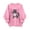 Pink*6 Sweatshirts for Women, variant on TARIENDY Womens Long Sleeve Sweatshirt Pink Ribbon Inspirational Tops Breast Cancer Awareness Shirts Crewneck Casual Fall Winter Sweatshirts Pink*2 L