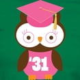 thumbnail image 3 of CafePress - 2031 Owl Graduate Class T Shirt - Women's Traditional Fit Dark T-Shirt, 3 of 4