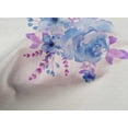 thumbnail image 4 of oneOone Organic Cotton Voile Fabric Chevron|Watercolor Leaves & Peony Floral Decor Fabric Printed BTY 42 Inch Wide, 4 of 4