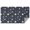 Pioneer Flower Floral-3, variant on Pioneer Flower Floral Print Pattern Rectangle Tablecloth 60"x120", Waterproof Polyester Table Cloth, Wipeable Spillproof for Dining Camping Indoor Outdoor