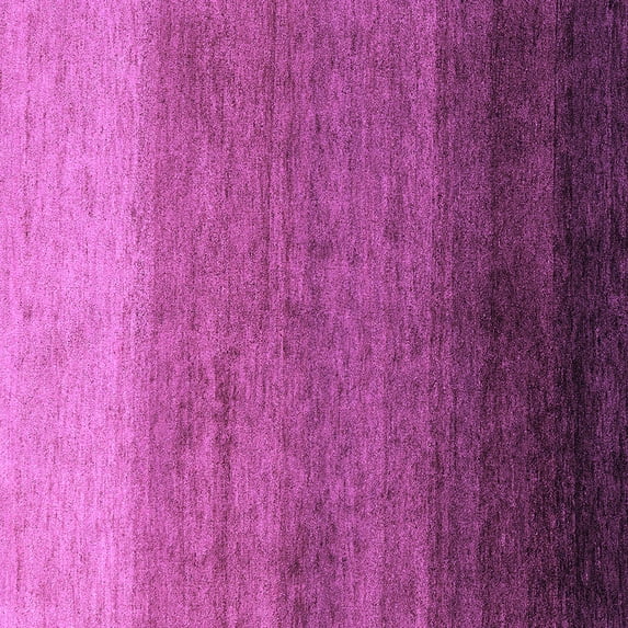 Ahgly Company Indoor Square Abstract Purple Modern Area Rugs, 3' Square