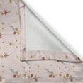 thumbnail image 3 of Ambesonne Floral Kitchen Curtains, Wildflowers Blushy Garden, 55"x45", Dark Salmon and Pale Orange, 3 of 3