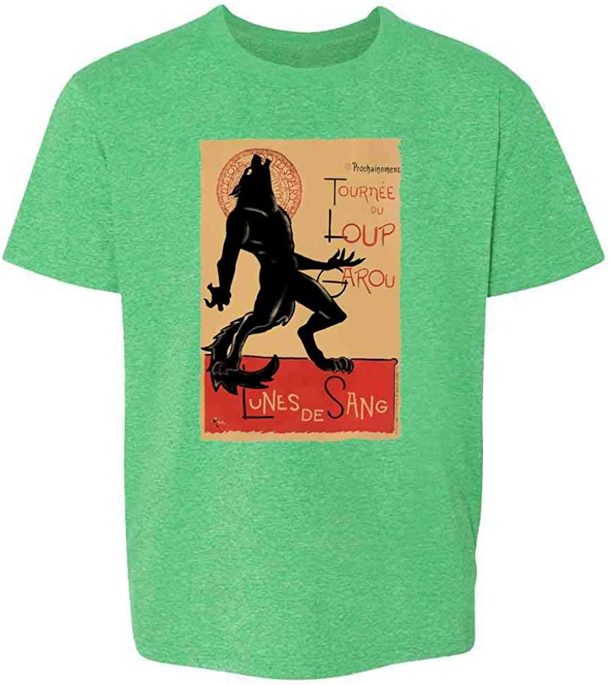 Loup Garou Noir Black Werewolf Chat Noir Parody Toddler Kids Girl Boy TShirt