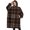Brown Beige Checkerboard, variant on Oversized Wearable Blanket Hoodie,Red and Black Checkered Pattern Sherpa Blanket Hoodie with Super Pockets,Super Warm Fuzzy Pullover for Women & Men