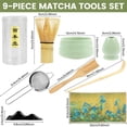 thumbnail image 2 of HLONK 8 Pcs Matcha Whisk Set Complete Matcha Kit with Bamboo Matcha Whisk Ceramic Whisk Holder Elegant Matcha Set Practical Matcha Making Kit for Matcha Lovers and Tea Lovers, 2 of 9