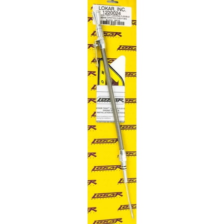 Lokar 1220024 LOC1220024 FLEXIBLE ENGINE DIPSTICK; BRITE; CHEVY BIG BLOCK;
