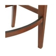 thumbnail image 5 of Alaterre Furniture Napa Bar Height Wood Stool with High Back, Mahogany, 5 of 8