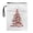 Red Christmas Tree, variant on HELLHERO 11.4 Inch X 8.66 Inch Polyester Fabric Book Sleeve - Carrying Book Case for Stationery, Accessories, Hardcover Notebook Bible, Leopard Floral Butterfly