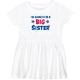 thumbnail image 3 of Inktastic July 4th Im Going to Be a Big Sister Girls Baby Dress, 3 of 5