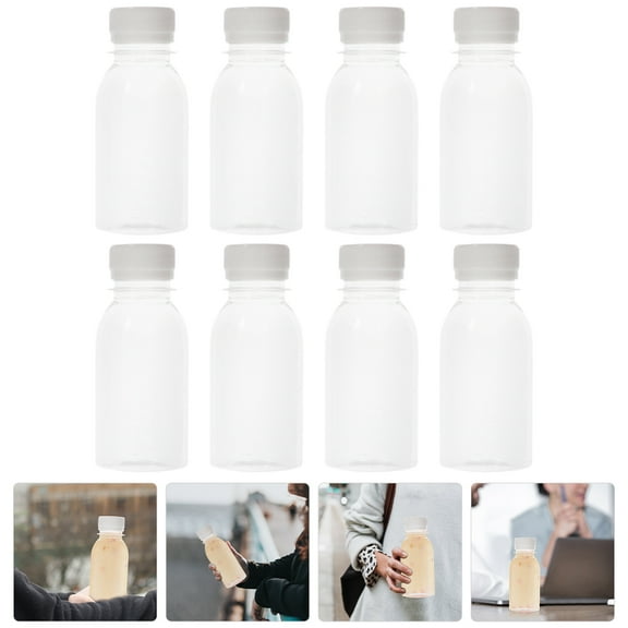 Moluckfu Reusable Beverage Containers for Classrooms 8Pcs 1.8X1.8X4.3in